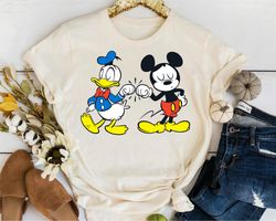 Disney Mickey Mouse and Donald Duck Best Friends TShirt, Disneyland Family Matching Shirt, Magic Kingdom Tee, WDW Epcot