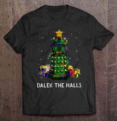 Dalek The Halls Dalek Christmas Tree TShirt