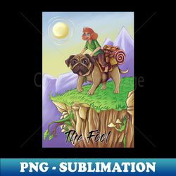 The Fool - Instant PNG Sublimation Download - Revolutionize Your Designs