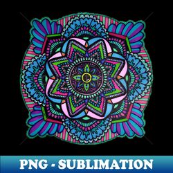 Swirl Mandala - Trendy Sublimation Digital Download - Instantly Transform Your Sublimation Projects