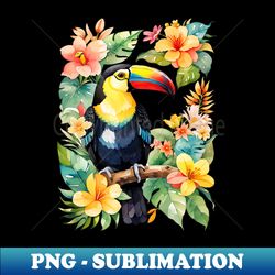 Toucans teach us to embrace our differences and to celebrate our uniqueness - Exclusive Sublimation Digital File - Unleash Your Inner Rebellion