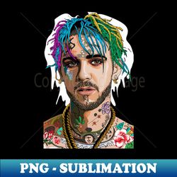 Lil Peep design - PNG Sublimation Digital Download - Create with Confidence