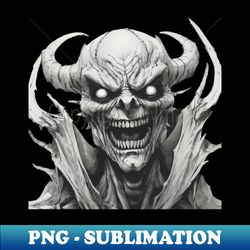 Grinning demon - Trendy Sublimation Digital Download - Boost Your Success with this Inspirational PNG Download