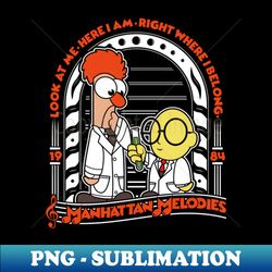 beaker  bunsen muppets manhattan melodies - creative sublimation png download - enhance your apparel with stunning detail