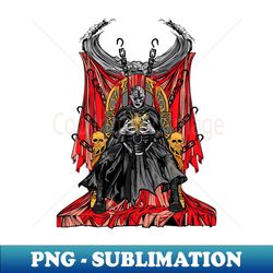 Pinhead on throne - Digital Sublimation Download File - Enhance Your Apparel with Stunning Detail