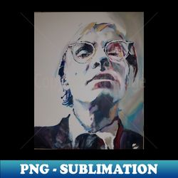 Andy Warhol - High-Quality PNG Sublimation Download - Enhance Your Apparel with Stunning Detail