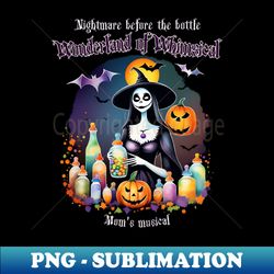 Wonderland of Whimsical - Decorative Sublimation PNG File - Transform Your Sublimation Creations