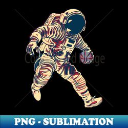 Astronaut Basketball Player - Professional Sublimation Digital Download - Enhance Your Apparel with Stunning Detail