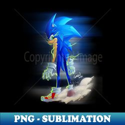 Sonic - Premium PNG Sublimation File - Unleash Your Creativity