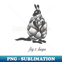 Hops - Artistic Sublimation Digital File - Unleash Your Inner Rebellion