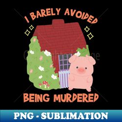 Three Little Pigs - Modern Sublimation PNG File - Instantly Transform Your Sublimation Projects