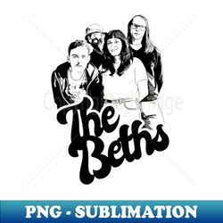 The Beths 80s Style classic - Unique Sublimation PNG Download - Unleash Your Creativity