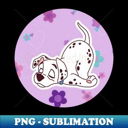 Sleepy Dog - Signature Sublimation PNG File - Instantly Transform Your Sublimation Projects
