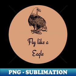 eagle - Stylish Sublimation Digital Download - Boost Your Success with this Inspirational PNG Download