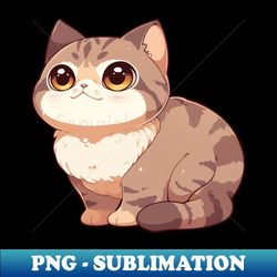 Cute Shorthair Cat - Decorative Sublimation PNG File - Enhance Your Apparel with Stunning Detail