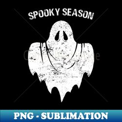 spooky season halloween ghost design - Instant PNG Sublimation Download - Bold & Eye-catching
