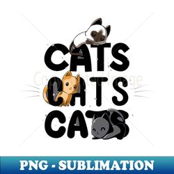 Cats Lover - Creative Sublimation PNG Download - Defying the Norms