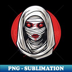 Eerie Female Mummy - Premium PNG Sublimation File - Defying the Norms