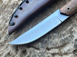 Custom Fixed Blade Hunting Knife, Tanto Knife, Bushcraft, Camping, Skinner Knife