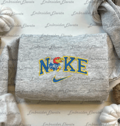 Nike x Kansas Jayhawks Embroidered Sweatshirt, Nike Embroidered  Hoodie, Embroidered NFL Shirt