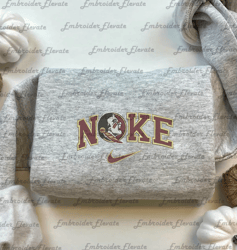 Nike x Florida State Seminoles Embroidered Sweatshirt, Nike Embroidered  Hoodie, Embroidered NFL Shirt