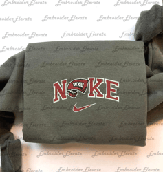 Nike Western Kentucky Hilltoppers Embroidered Sweatshirt, Nike Embroidered  Hoodie, Embroidered NFL Shirt