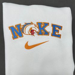 Nike UT Arlington Mavericks Embroidered Crewneck, NCAA Embroidered Sweater, UT Arlington Mavericks Hoodie, Unisex Shirts