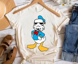Disney Donald Duck Star Wars Stormtrooper Shirt, Disney Star Wars Family Shirt, Disneyland Family Matching Shirts, Walt