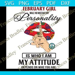 February Girl Svg, Birthday Svg, February Birthday Svg, Born In February, February Woman Svg, Birthday Girl Svg, Birthda
