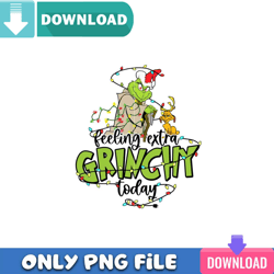 Felling Grinchy PNG Perfect Sublimation Design Download