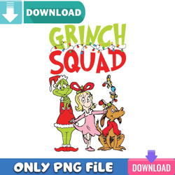Grinch Squad Christmas Moods Png Best Files Design