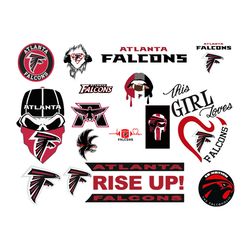 Atlanta Falcons Bundle Svg, NFL Teams Svg, Ncaa Svg, American Football Svg, Sport bundle Svg, Digital download