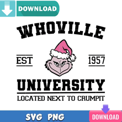 Whoville University SVG Perfect Files Design Download