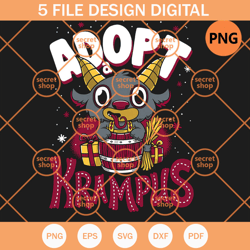 Adopt A Krampus , Christmas Light Bling Bling , Merry Christmas Gifts