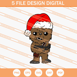 Chewbacca Christmas SVG, Christmas SVG, Chewbacca SVG