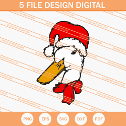 Duck Santa Hat Christmas SVG, Christmas SVG, Duck SVG