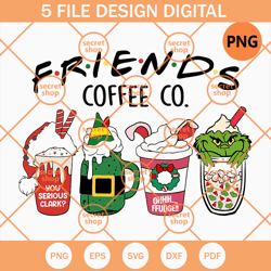 Friends Coffee Co Christmas , Coffee Cup Decoration , Christmas Ornament