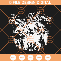 Happy Halloween Nightmare Before Christmas SVG, Happy Halloween Animation Meme
