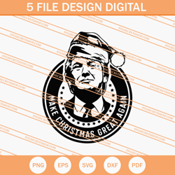 Make Christmas Great Again Trump SVG, Christmas SVG