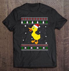 duck santa hat christmas2 shirt