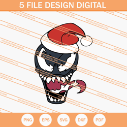 Venom Christmas SVG, Christmas SVG, Venom SVG, Funny SVG