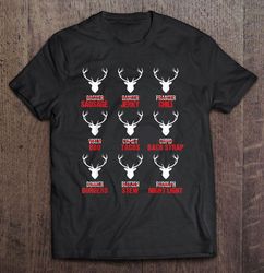 Funny Christmas Reindeer Hunter Deer TShirt