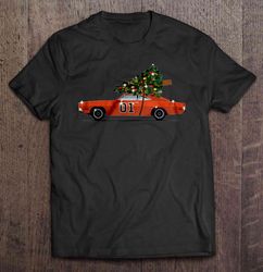 garbage truck santa hat gift christmas shirt