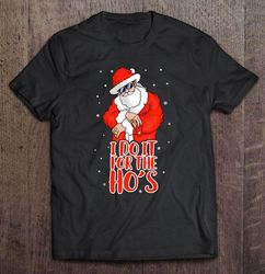 I Do It For The Hos Gangsta Santa Claus Christmas TShirt