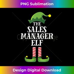 Sales Manager Elf Matching Family Group Christmas P - Bespoke Sublimation Digital File - Lively and Captivating Visuals