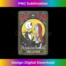 Disney Nightmare Before Christmas Jack & Sally The Lovers Tank - Sleek Sublimation PNG Download - Tailor-Made for Sublimation Craftsmanship
