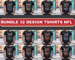 32 Teams NFL Tshirts Design, NFL Logo,Nfl Tshirts Png, Tshirts Png, Nfl, Nfl Design Shirt Trending Designs 20