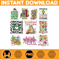 TRENDY Christmas PNG Bundle, Retro Christmas png, Christmas PNG Bundle, Christmas Design, Christmas Friends Png