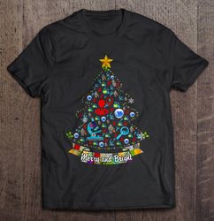 Merry And Bright Corvette Christmas Tree Shirt