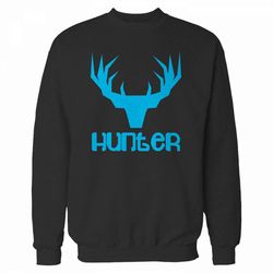 Hunter Geo Buck Funny Hunting Sweatshirt